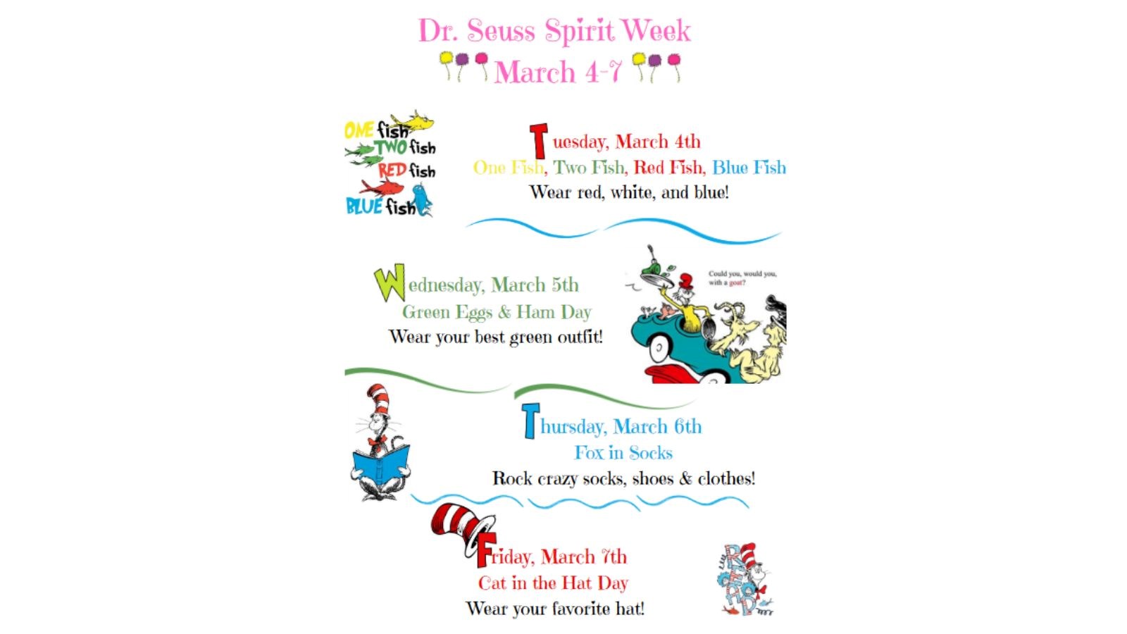 Dr. Seuss Flyer