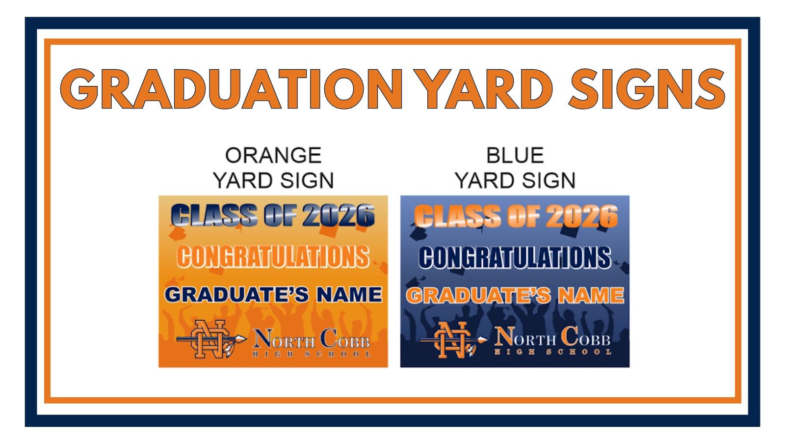 Graduation Yard Signs