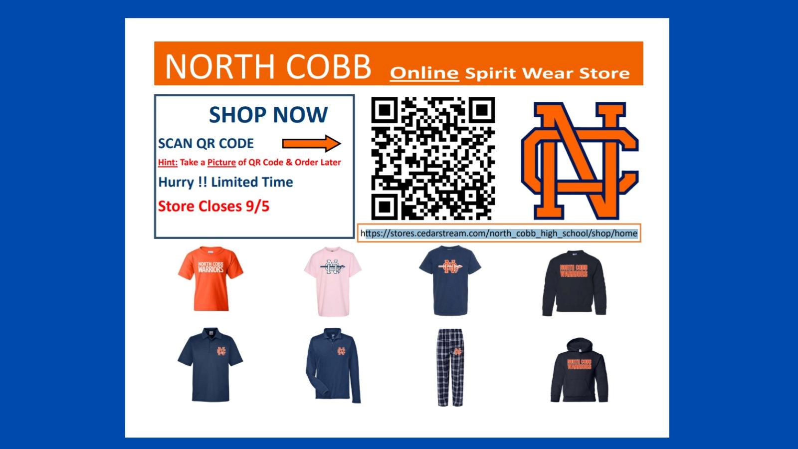 NCHS Online Store