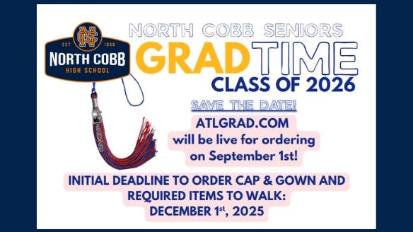 ATLGrad Cap and Gown Flyer