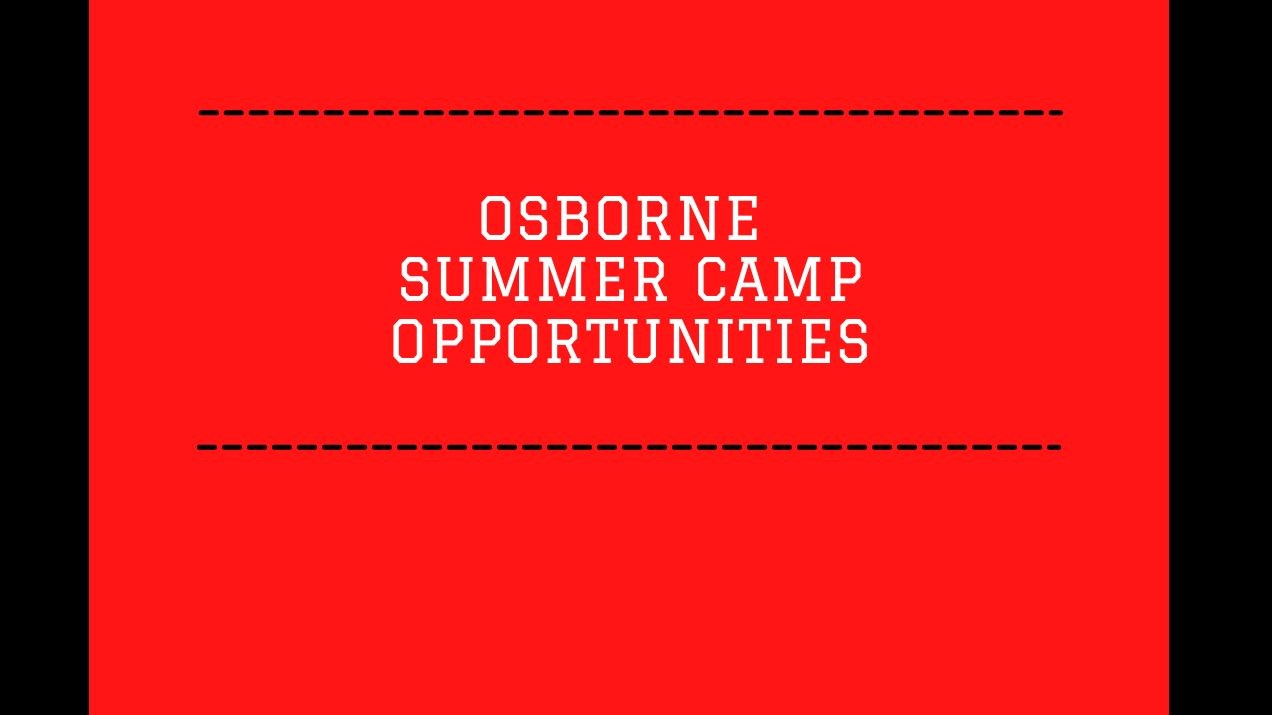 osborne summer camp opportunities