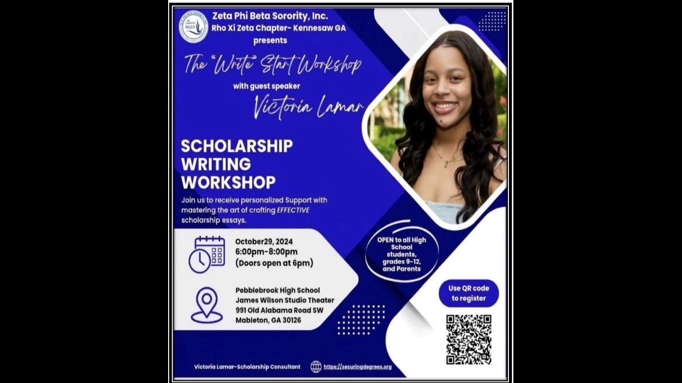 Scholarship Writing Flyer