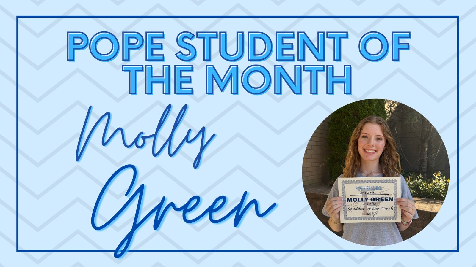 student of the month