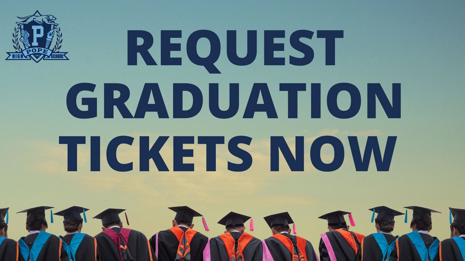 request graduation tickets now