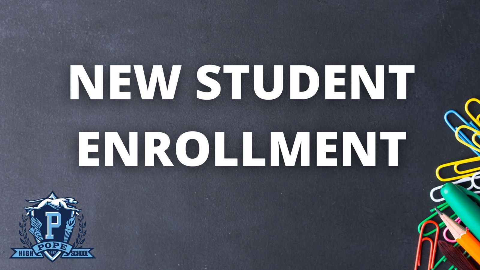 new student enrollment