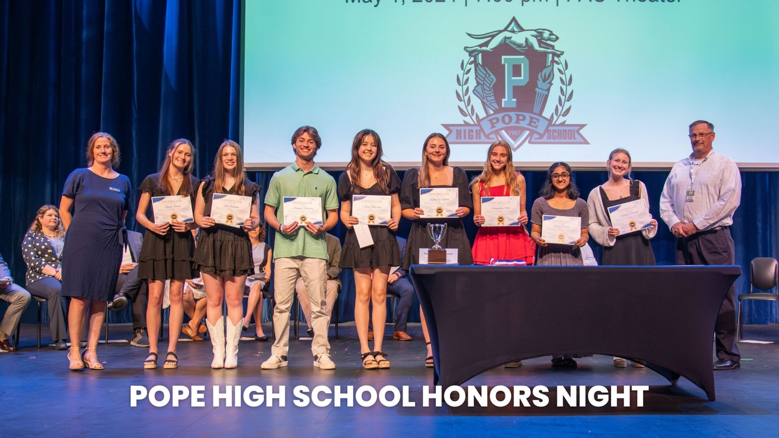 honors night scholarship winners