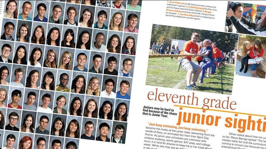 Yearbook page