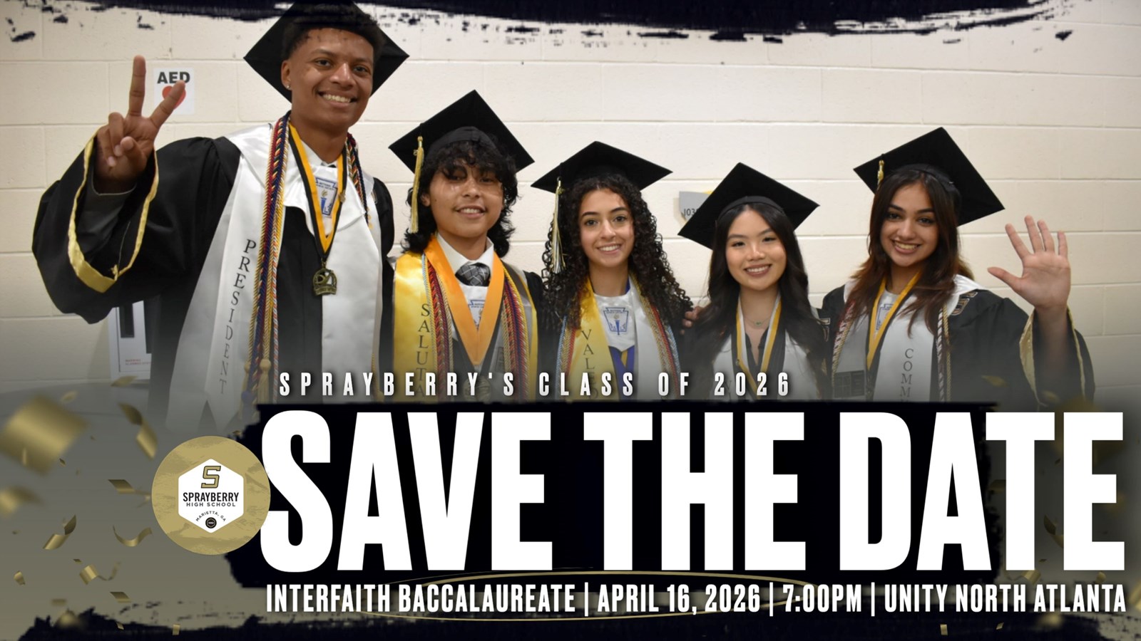 Save the Date | Interfaith Baccalaureate | April 16, 2026