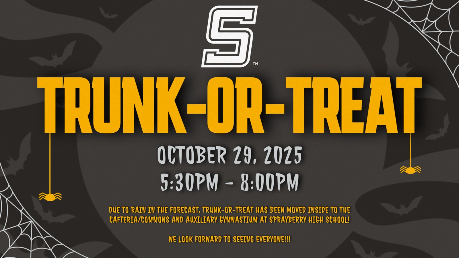 Trunk-or-Treat | October 29, 2025 | Sprayberry High School