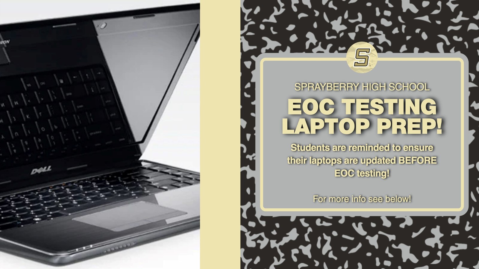 EOC Testing Laptop Prep!!