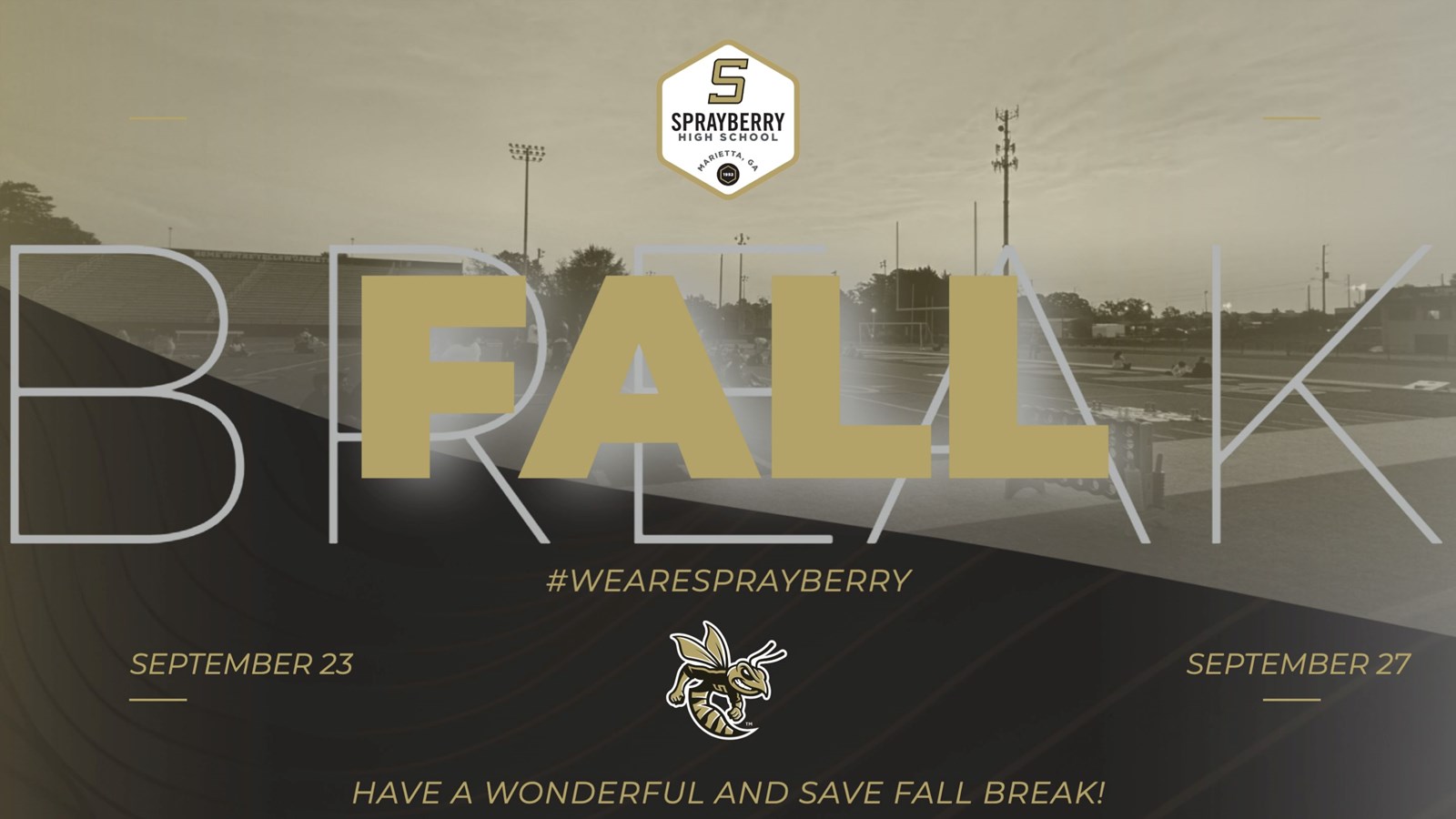 Fall Break 2024 | Sprayberry High School