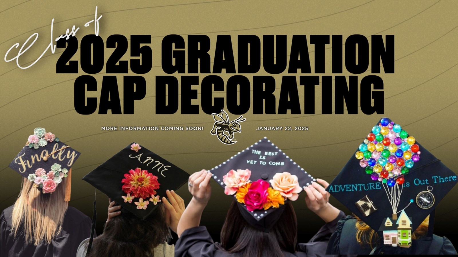 Class of 2025 Cap Decorating | Sprayberry High School