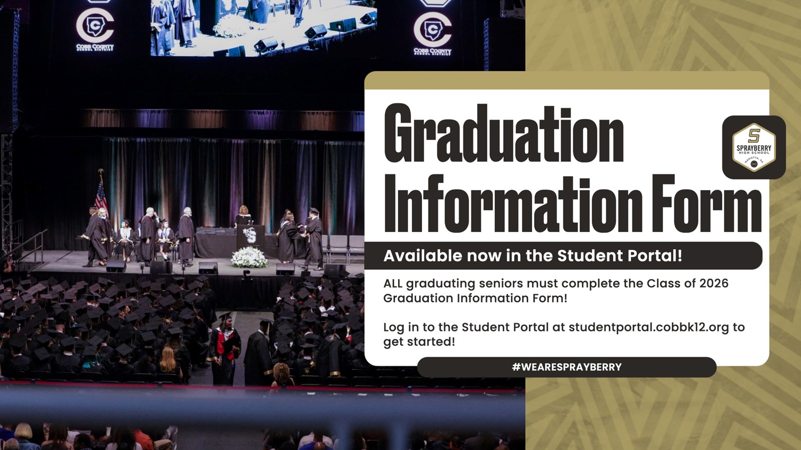 Graduation Information Form | Class of 2026 | Sprayberry High School