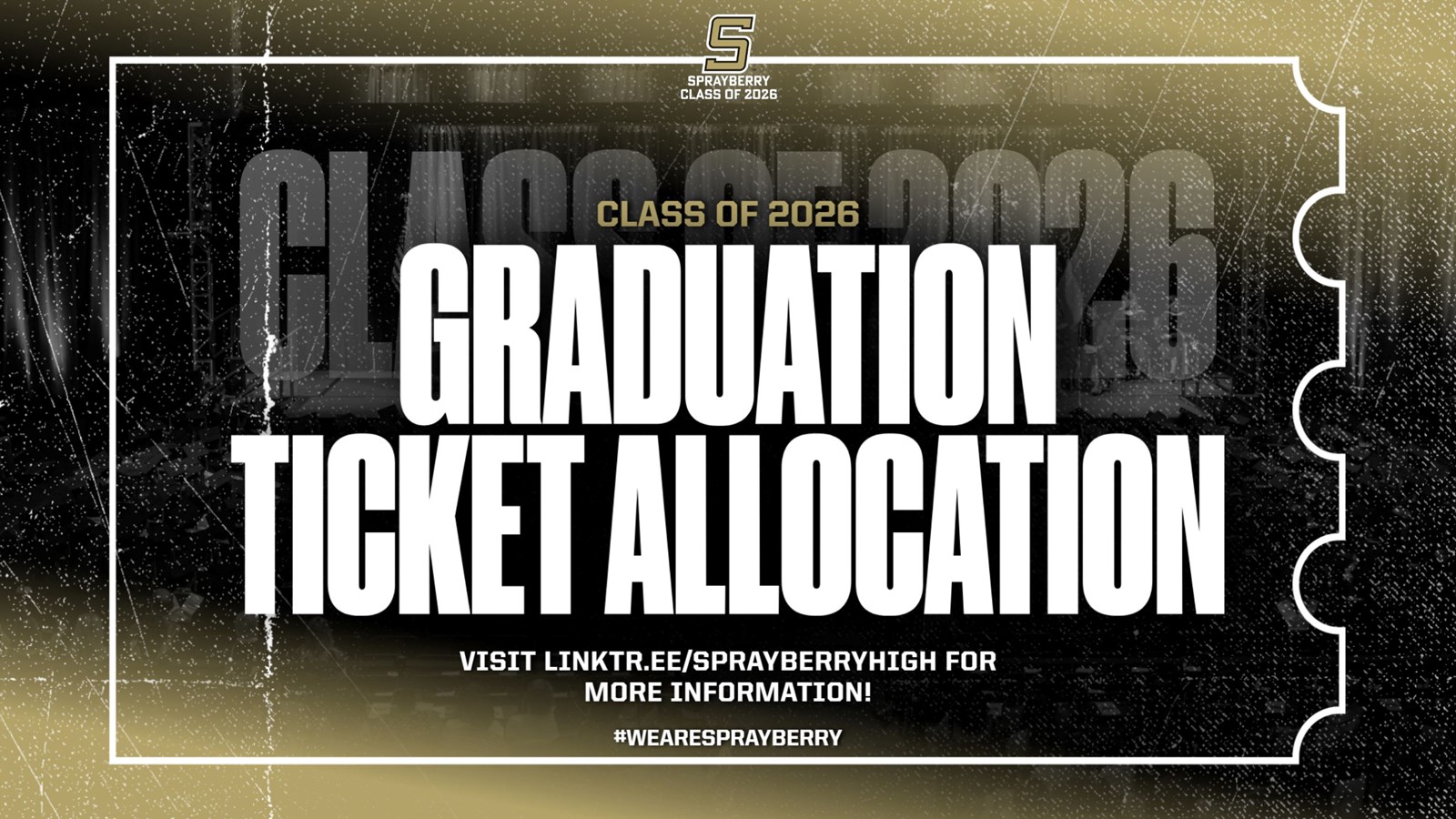Graduation Ticket Allocation | Sprayberry High School