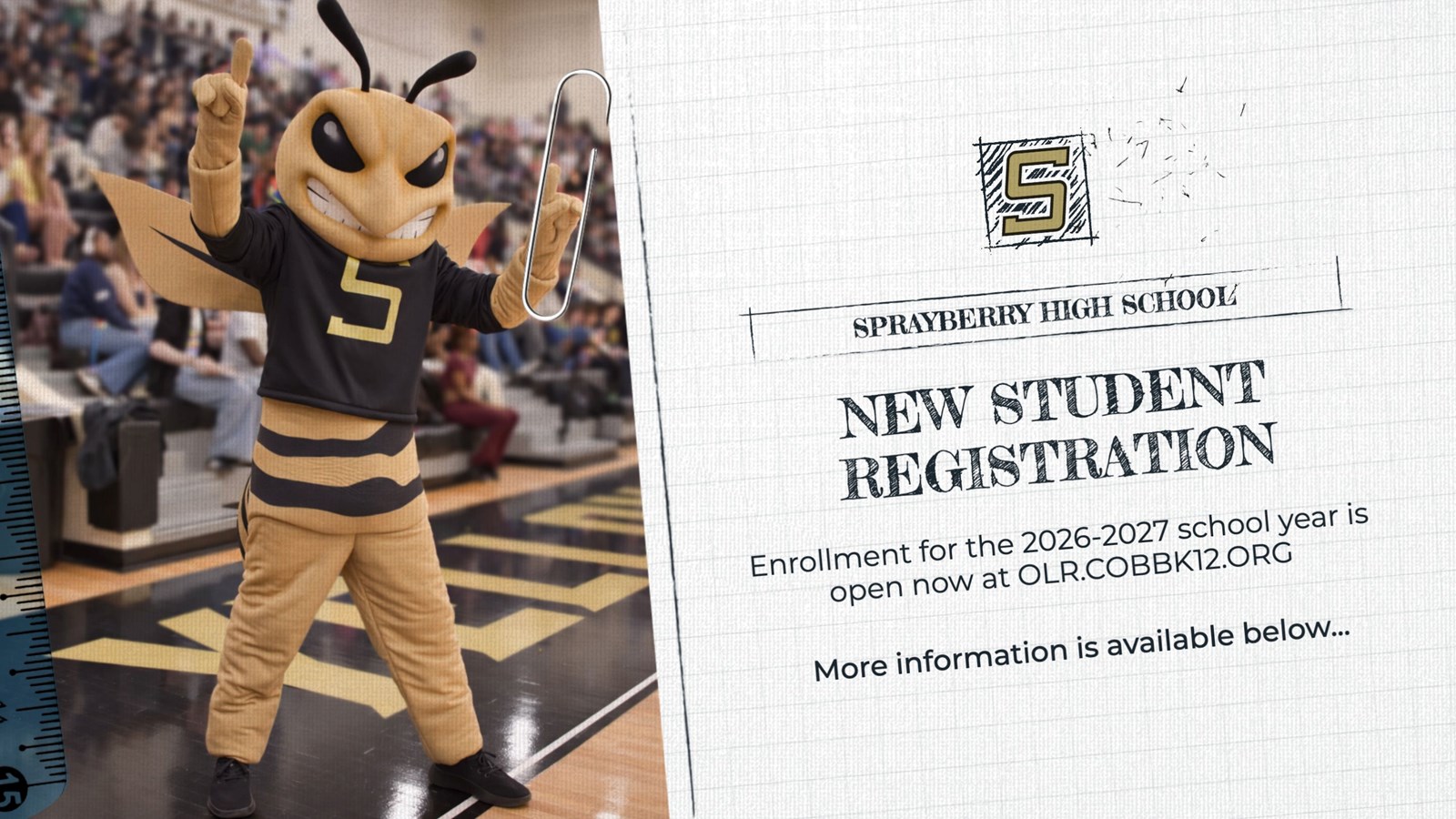New Student Registration | Sprayberry High School | 2026-2027