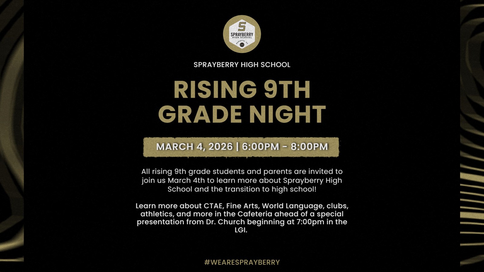 Rising 9th Grade Parent Night