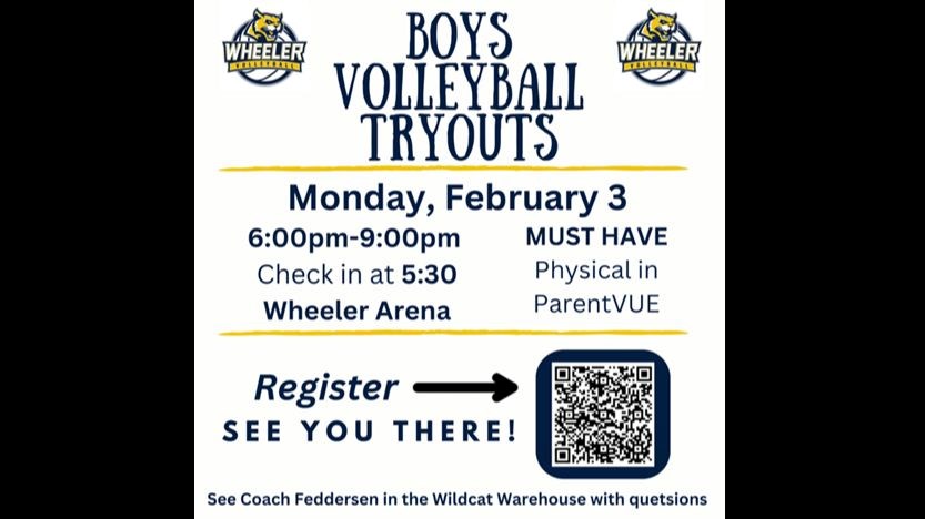 Boys Volleyball Tryouts