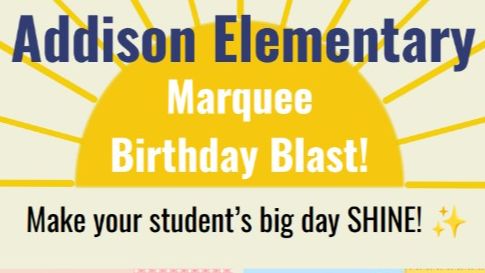 Marquee Birthday Blast