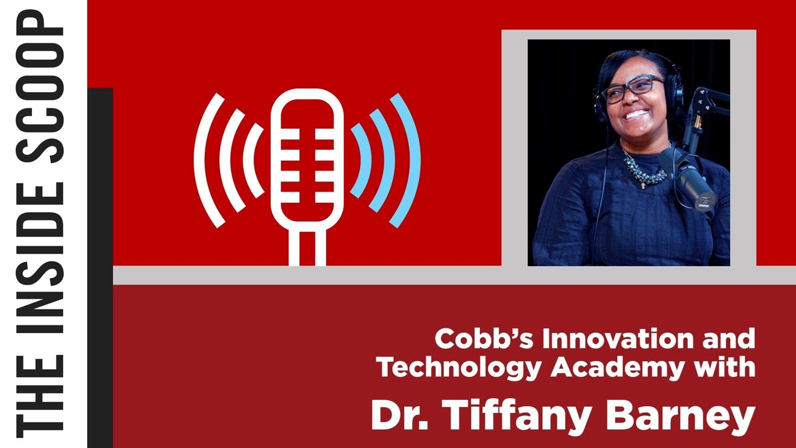 Podcast logo and picture of CITA Director