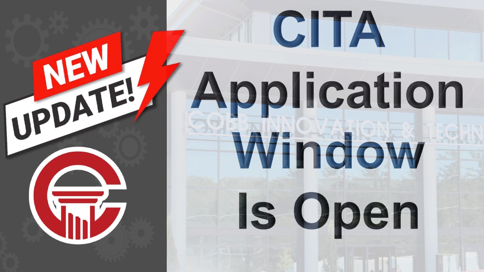 CITA application Window graphic