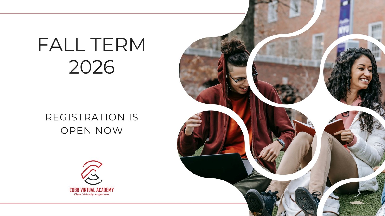 Fall 2026 registration is open now