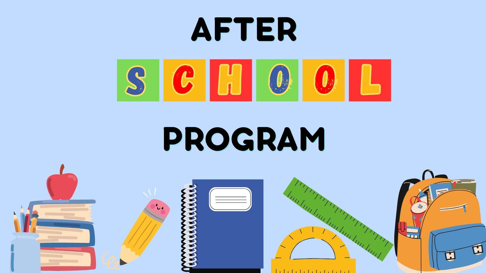 After School Program Title Graphic