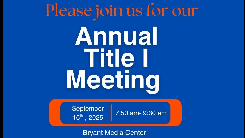 Annual Title One Meeting