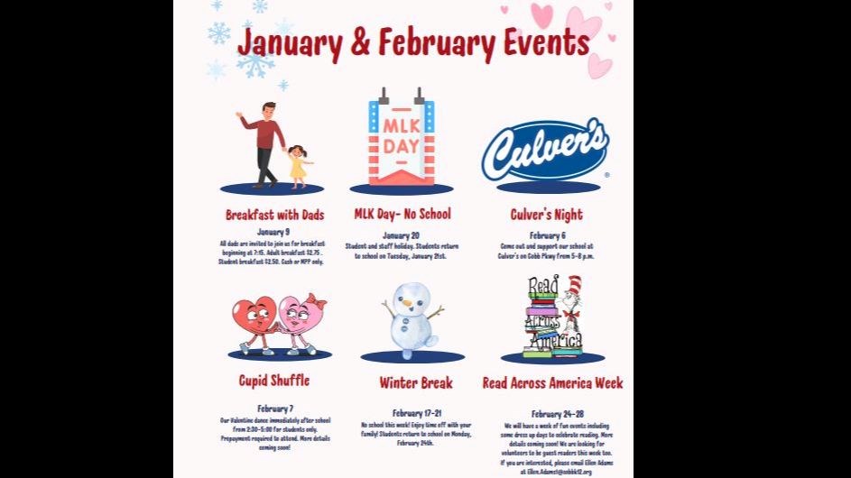 Jan Feb 25 EVENTS