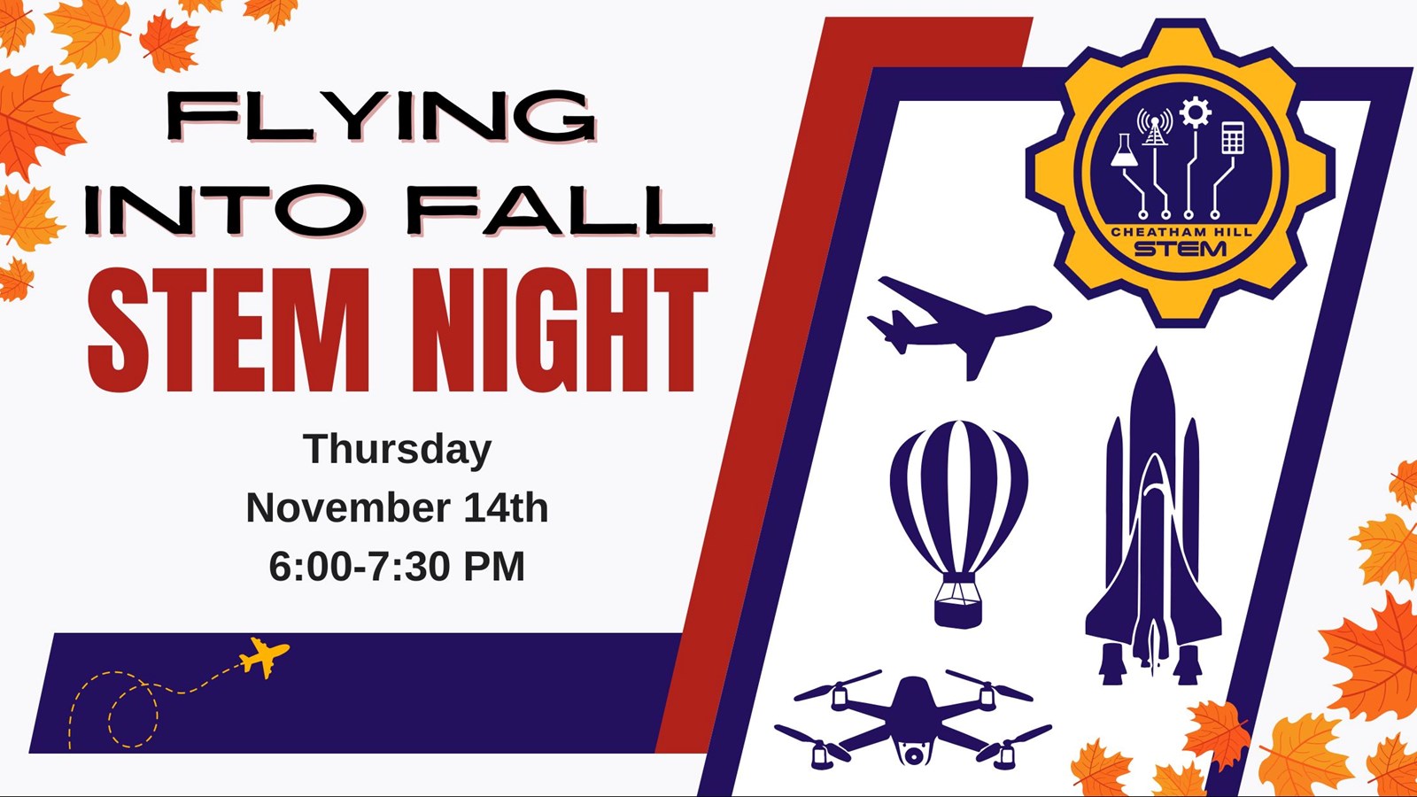 Flying into Fall for STEM Night