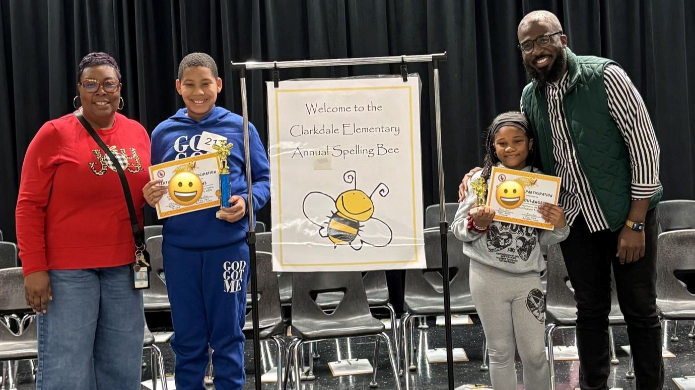 Clarkdale Spelling Bee Winners