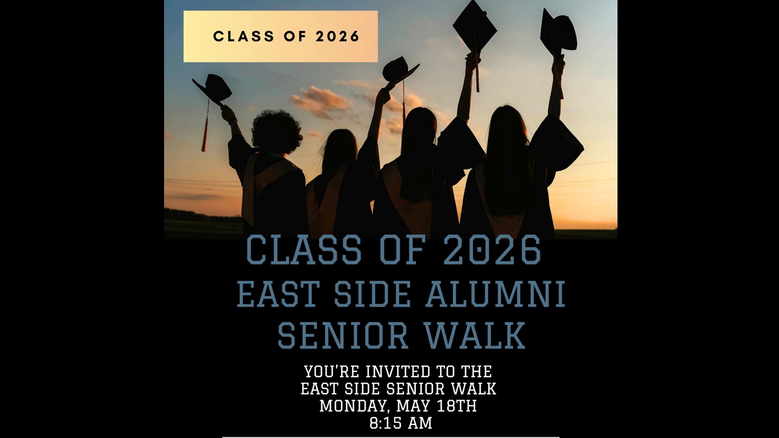 Class of 2026 East Side Alumni Senior Walk