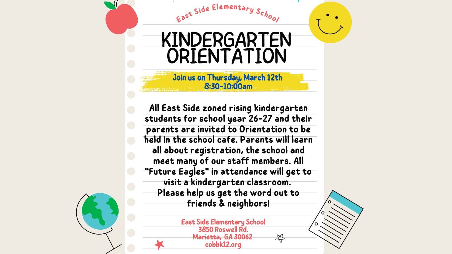 Kindergarten Orientation