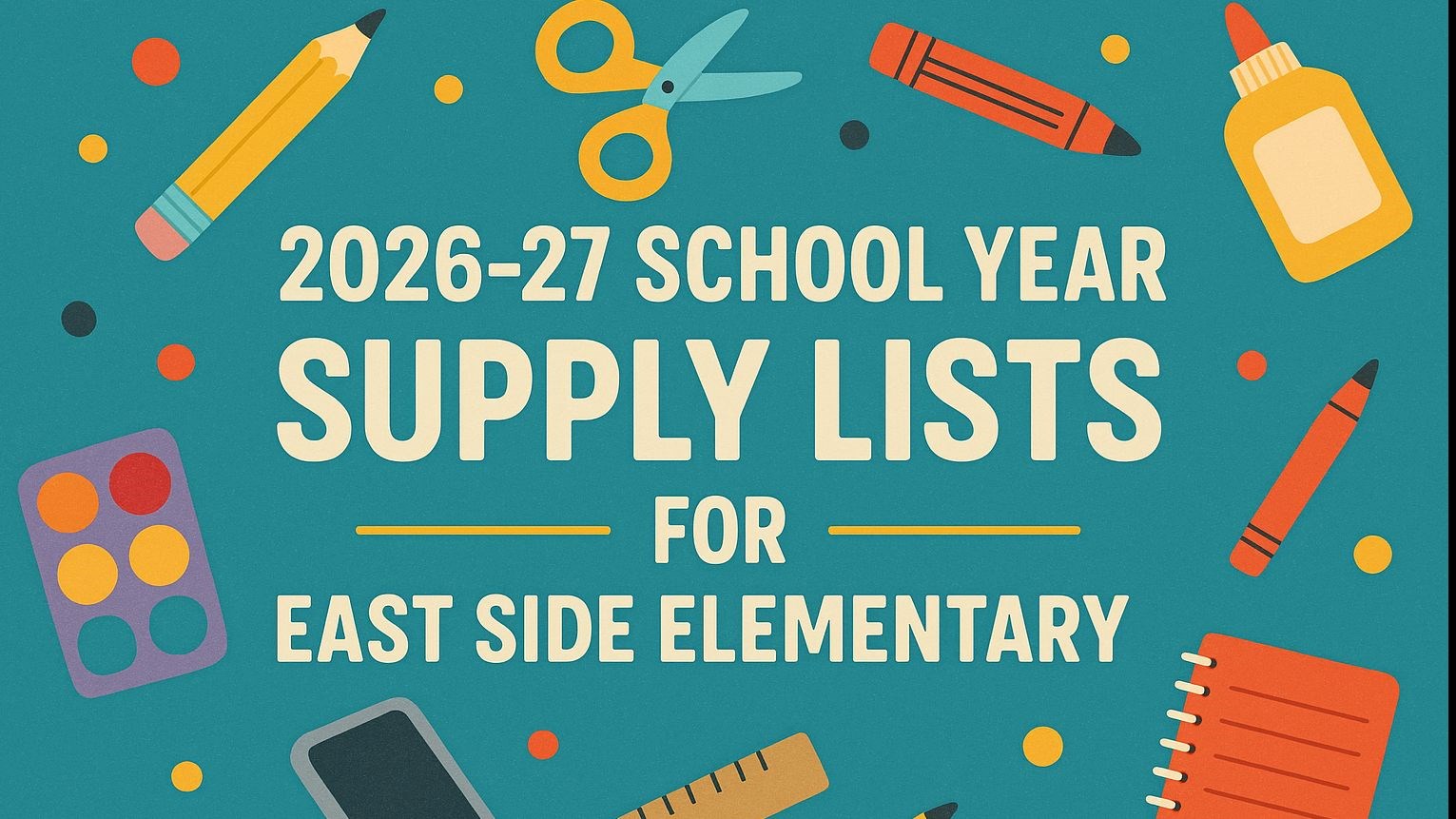 Supply Lists for 2026-27 SY
