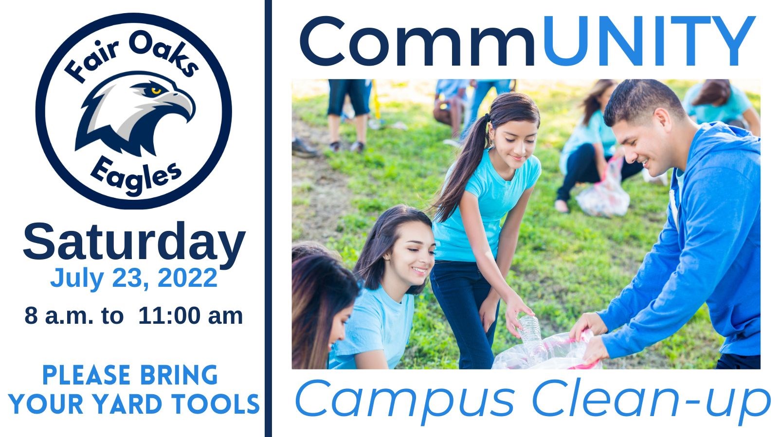 Fair Oaks Campus Clean-up