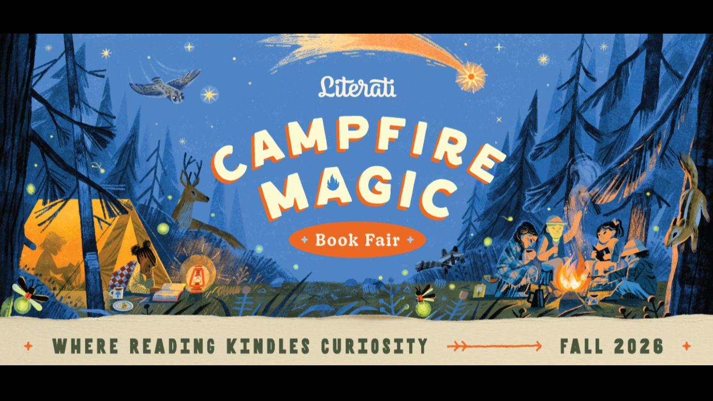 Literati Campfire Magic Banner