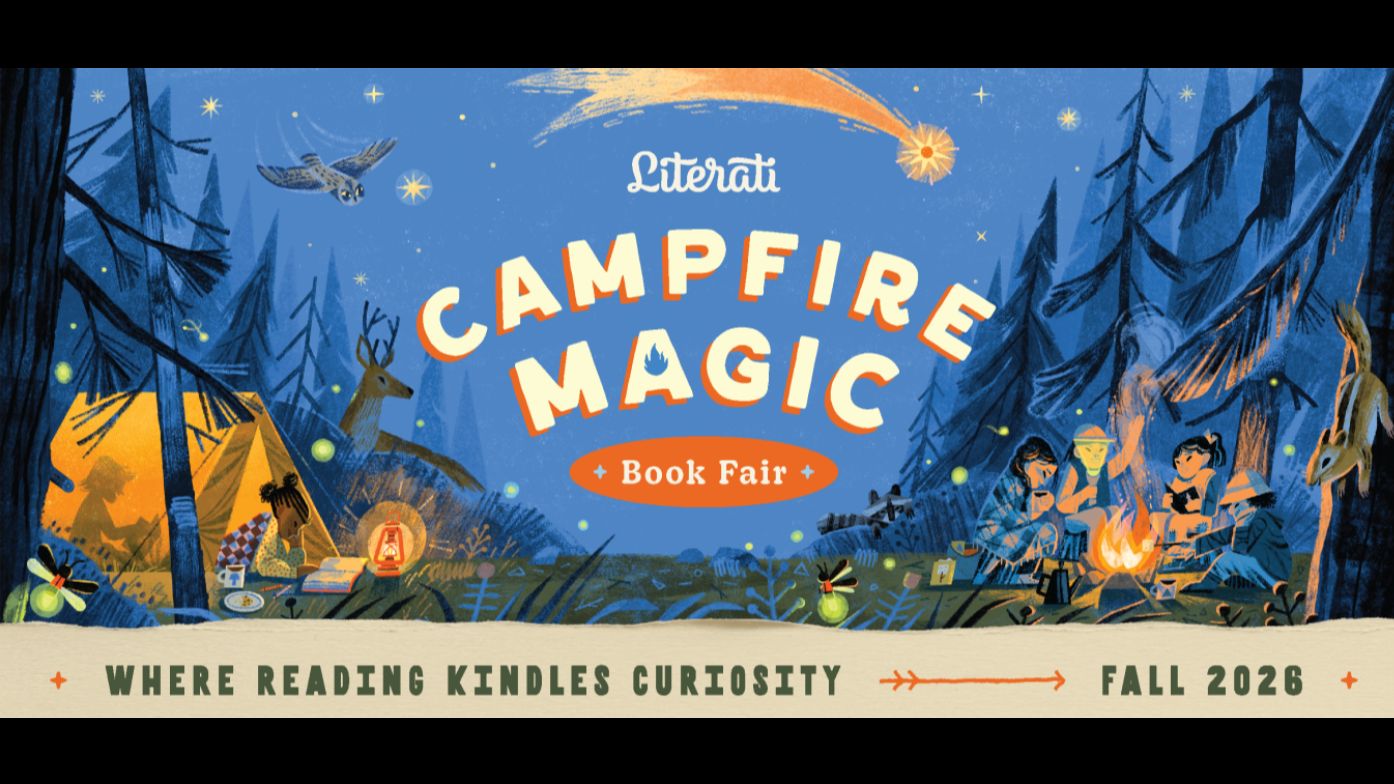 Campfire magic literati banner