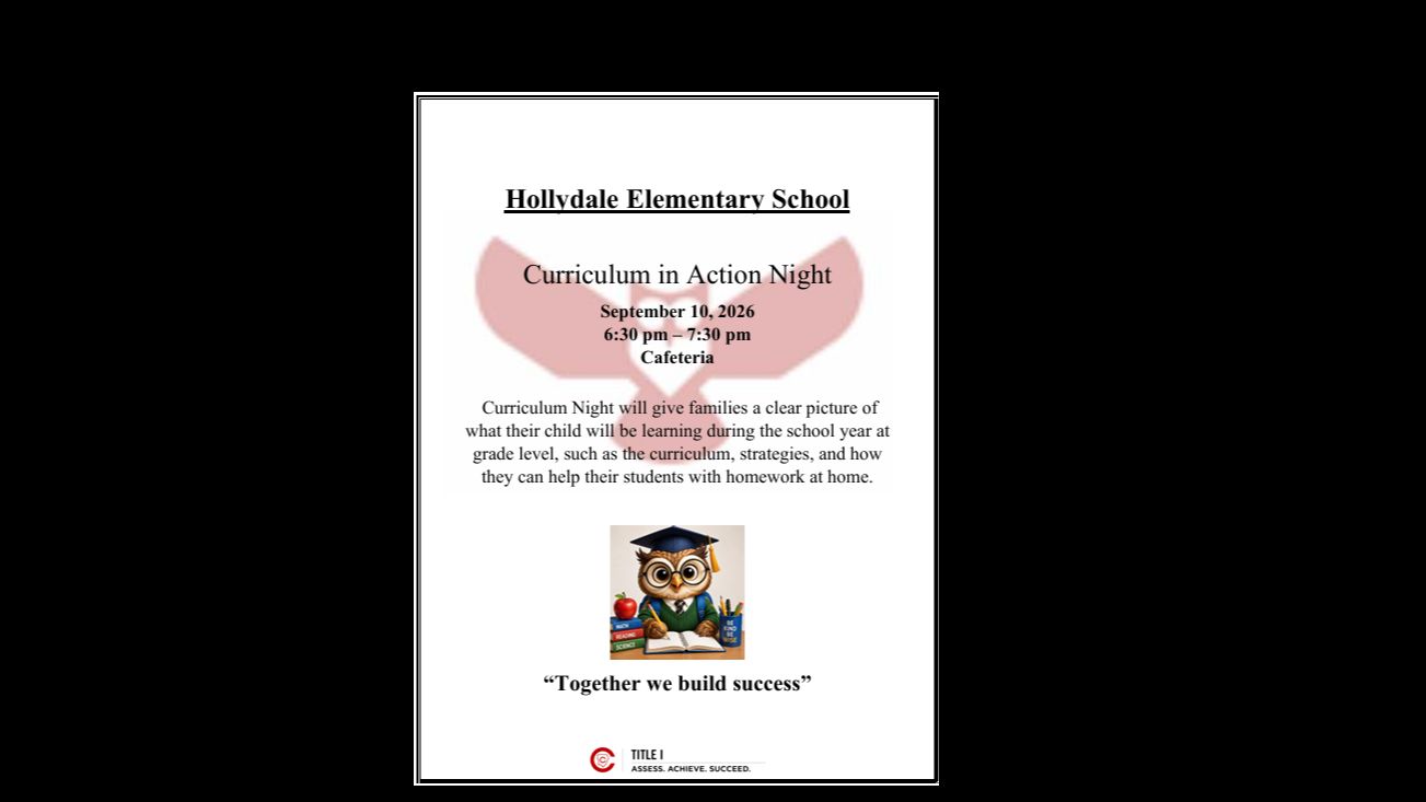 Curriculum in Action Night