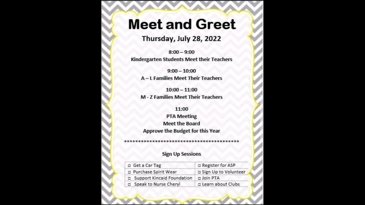 Meet and Greet Graphic