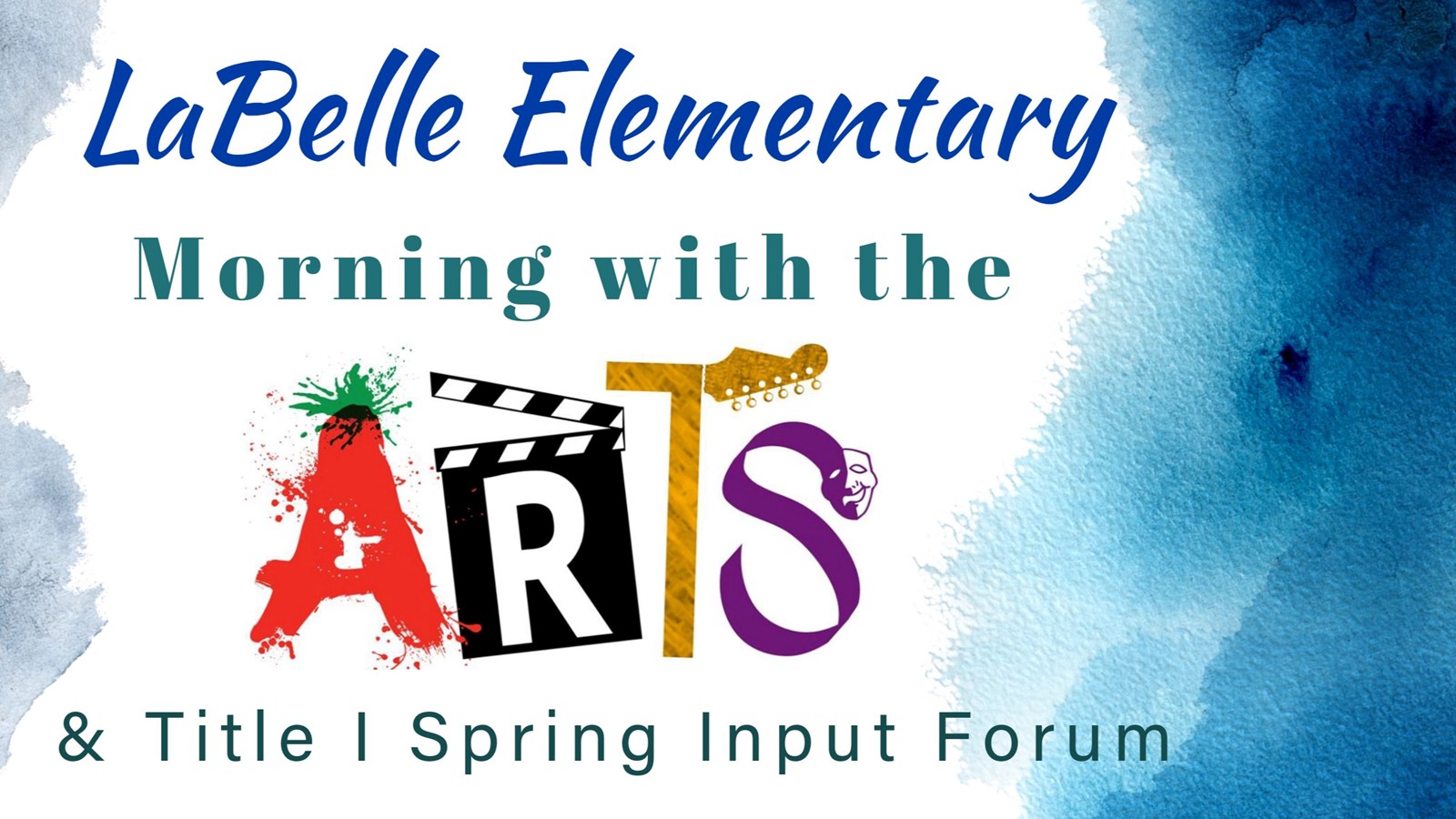 Morning with the Arts & Title I Spring Input Forum