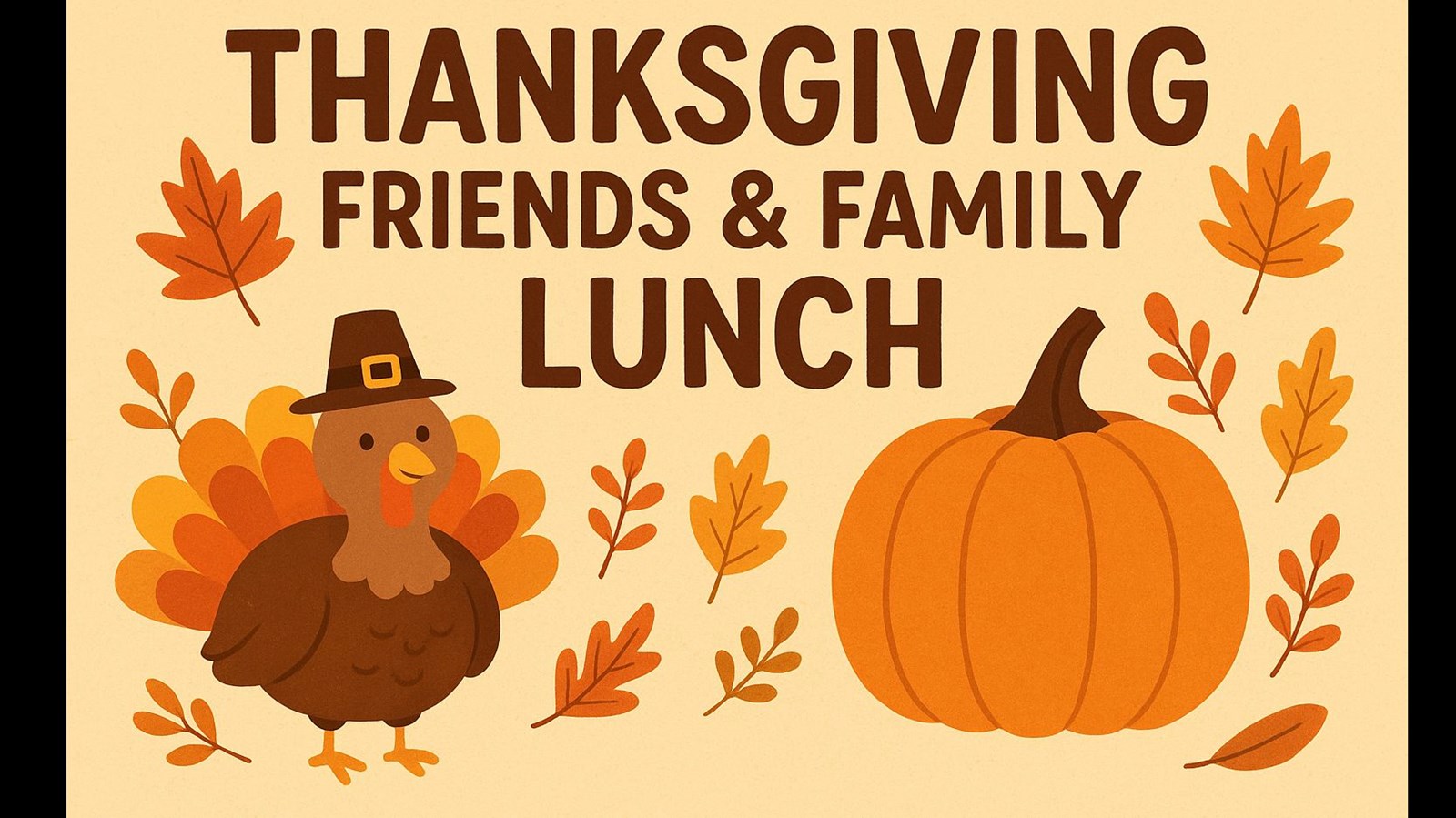 Thanksgiving Friends & Family lunches