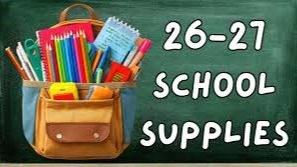 Supply List SY 26-27