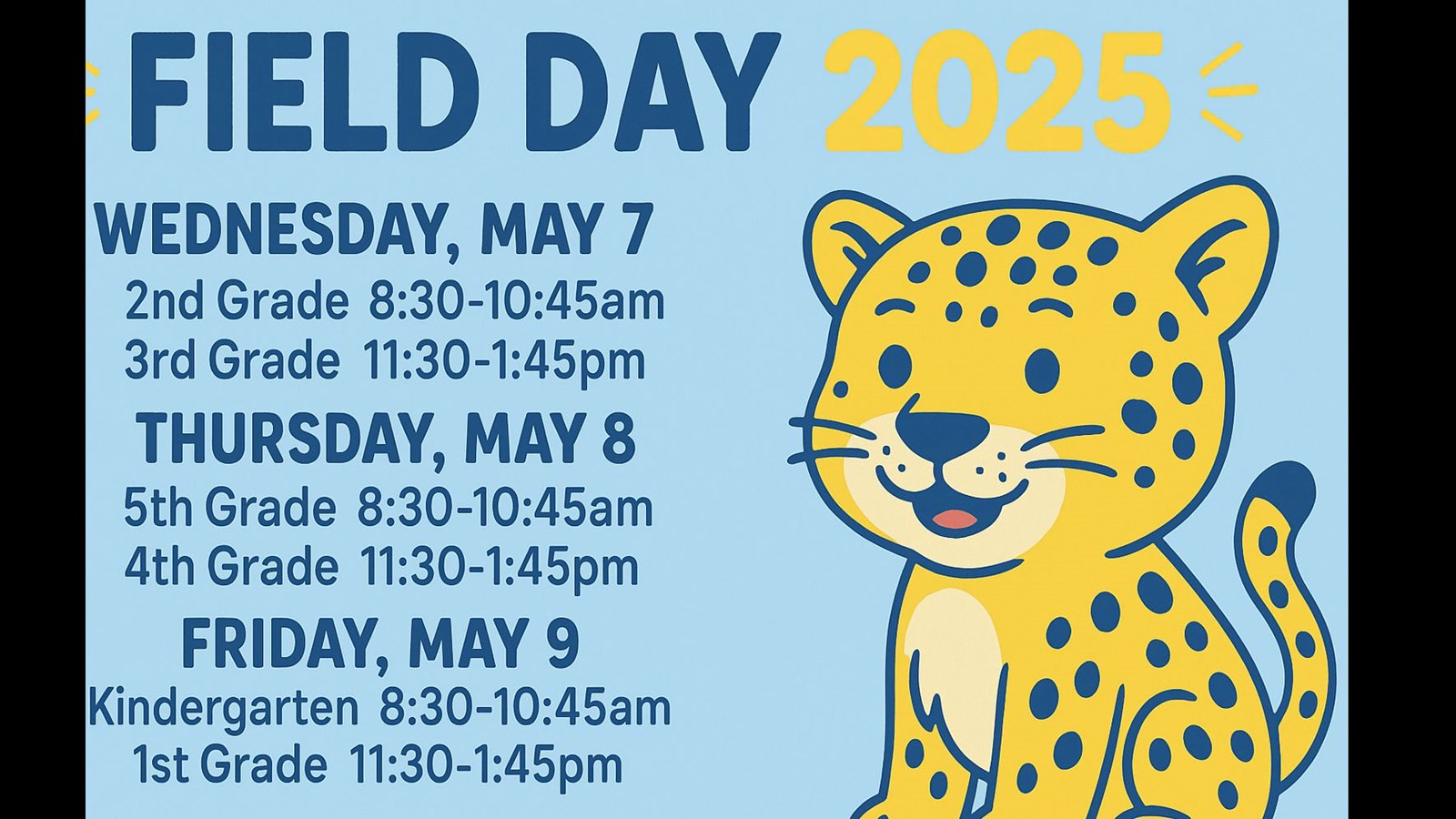 Fiedl Day For 4th and 5th