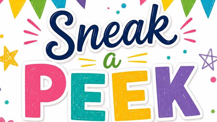 Sneak a peek