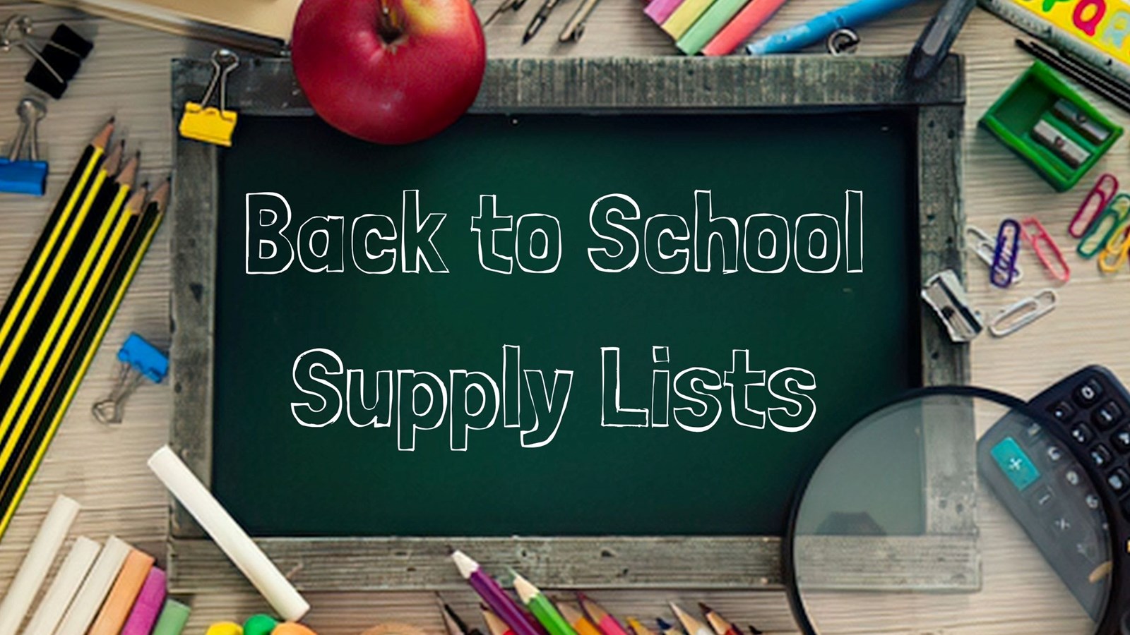 School Supply Lists
