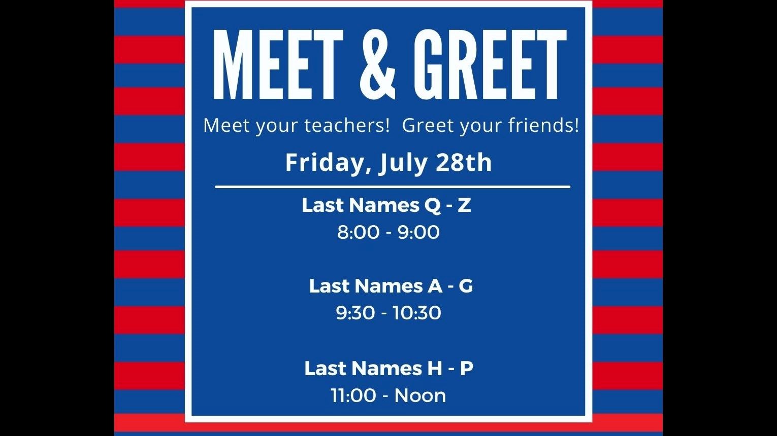 meet and greet