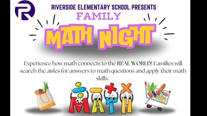 Math Night Flyer