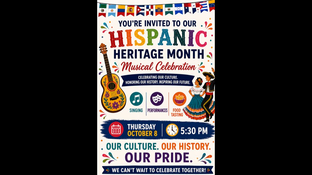 Hispanic Heritage Celebration October 8, 2026