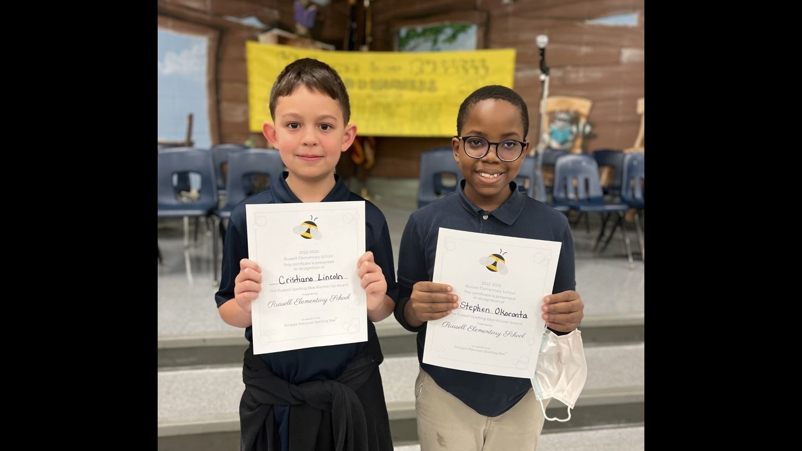 Russell Spelling Bee Winners