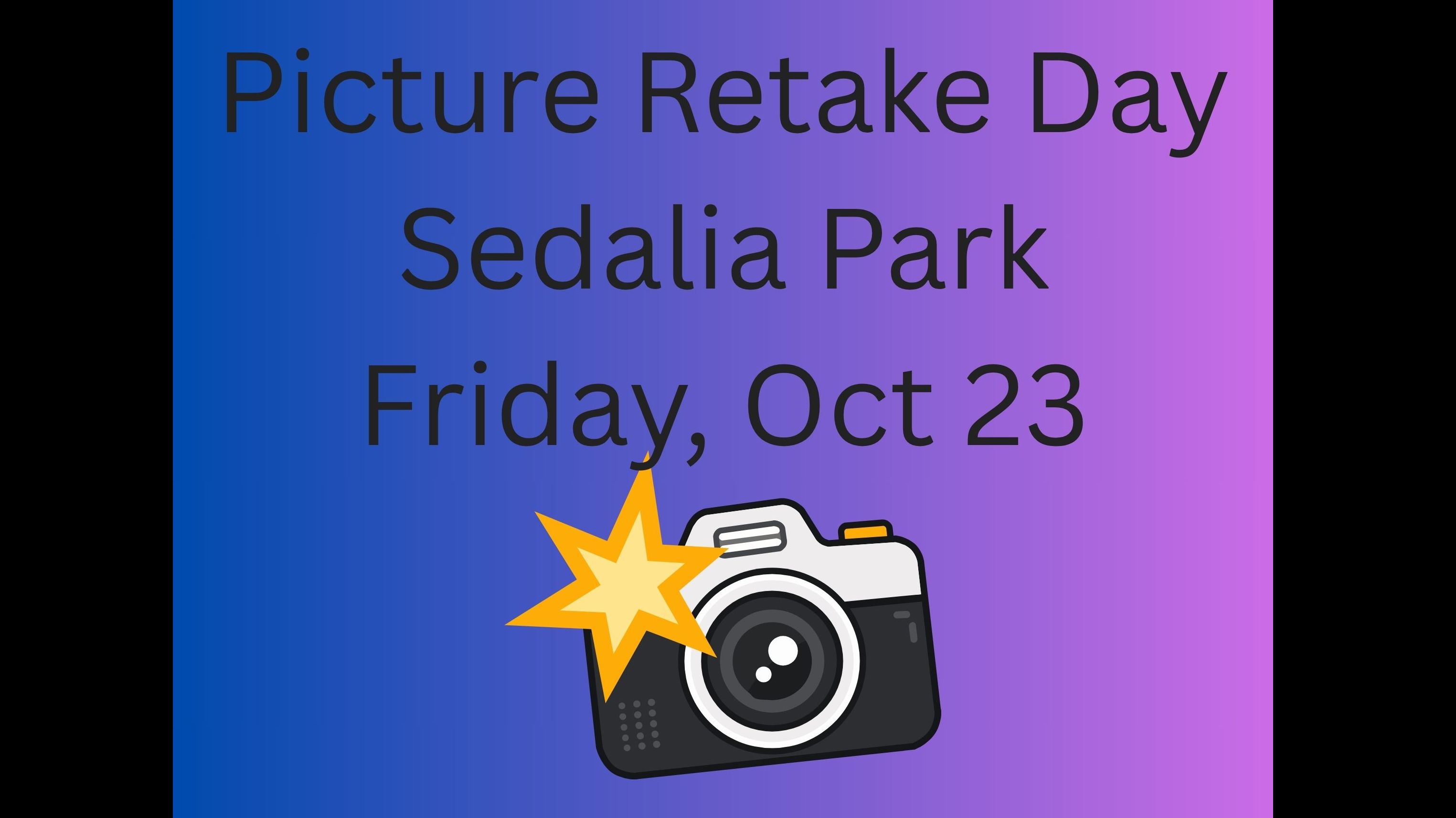 Picture Retake day Oct. 23