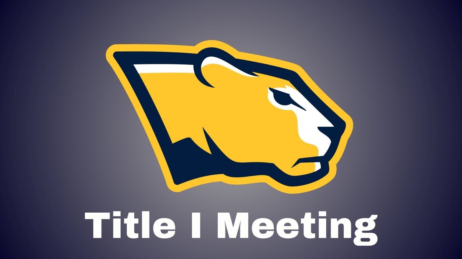 Title I Meeting